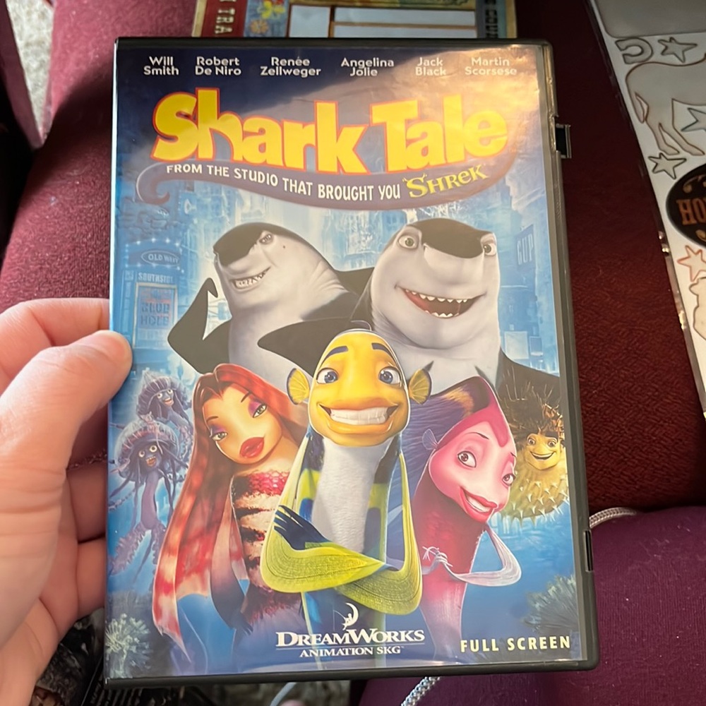 DVD, Shark Tale, Kid’s Movie, Good Condition